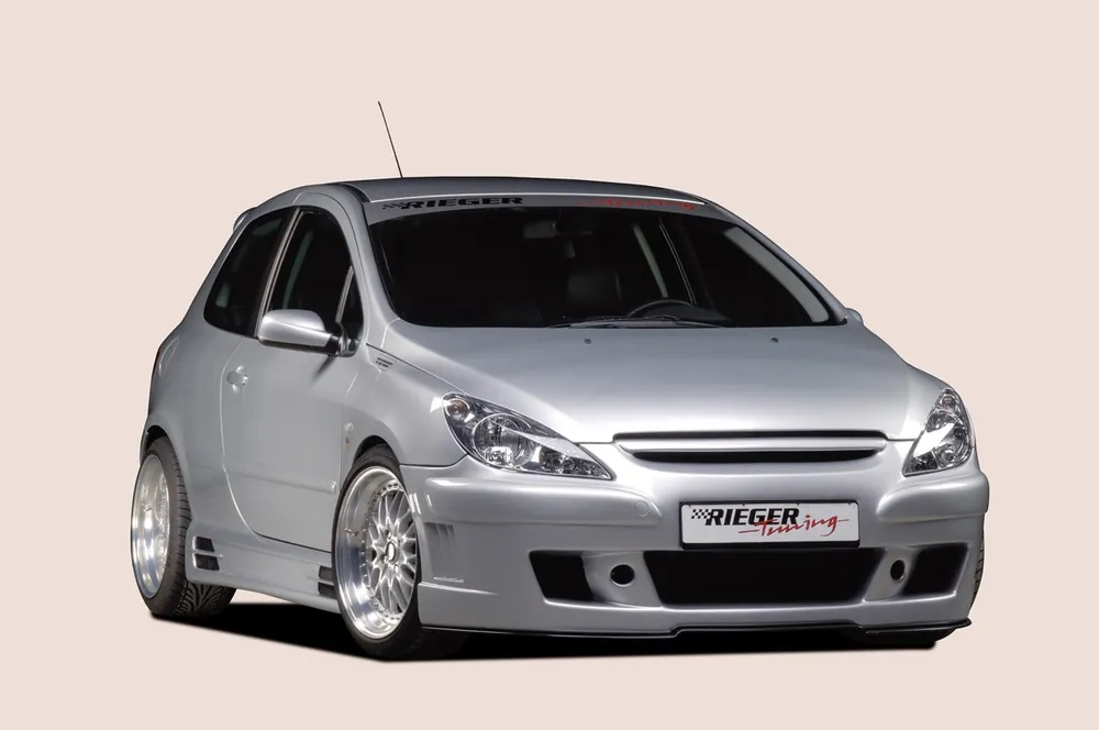 Jen Po Omezenou Doba Rieger boční práh mont. strana pravá pro Peugeot 307 convertible CC, sedan vč. faceliftu, r.v. 04/01-04/05, 05-05-, plast ABS bez povrchové úpravy, s prolisem, s prolisem a dvěma výřezy