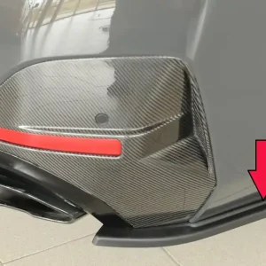 Horká Nabídka Rieger spoiler pod zadní nárazník na pravé straně pro BMW řada 4 G26 gran coupe (5-dvéř.) r.v. 07/20-, plast ABS bez povrchové úpravy