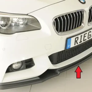 Akce Rieger lipa pod přední nárazník pro BMW řada 5 F11 touring, 09/10-06/13, plast ABS bez povrchové úpravy