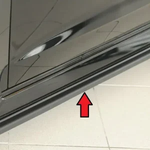 Rieger spoiler pod boční práh mont. strana levá pro Audi RS3 8V 5-dvéř. (sportback 8VA / 8VF), r.v. 02/17-, plast ABS bez povrchové úpravy Autentický