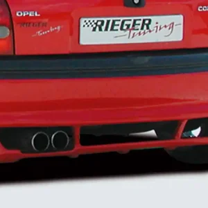Rieger spoiler pod zadní nárazník (varianta 2) pro Opel Corsa B 3-dvéř., 5-dvéř. (do r.v. 97) r.v. 02/93-09/96, plast ABS bez povrchové úpravy Vrácení Zdarma