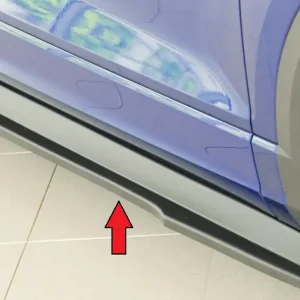 Rieger spoiler pod boční práh mont. strana pravá pro Volkswagen T-roc A1 5-dvéř., r.v. 01/22-, plast ABS bez povrchové úpravy Rychlé Dodání