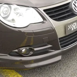 Expresní Doručení Rieger spoiler pod přední nárazník pro Volkswagen Eos 1F kabriolet před faceliftem, r.v. 04/06/-11/10, plast ABS bez povrchové úpravy