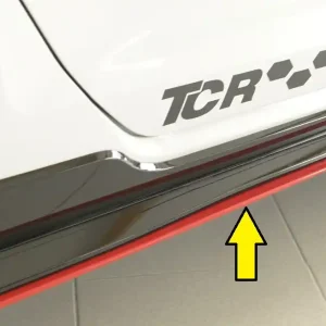 Sezónní Sleva Rieger spoiler pod boční práh mont. strana pravá pro Volkswagen Golf 7 GTI-TCR 3-dvéř., 5-dvéř., r.v. 01/19-, plast ABS bez povrchové úpravy