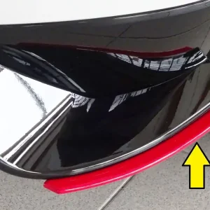 Rieger spoiler pod zadní nárazník na pravé straně pro Volkswagen Golf 7 GTI-TCR 3-dvéř., 5-dvéř. r.v. 01/19-, plast ABS bez povrchové úpravy Aktuální