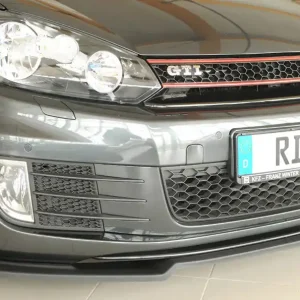Oblíbený Rieger lipa pod přední nárazník pouze pro GTI / GTD pro Volkswagen Golf 6 GTI kabriolet, plast ABS bez povrchové úpravy