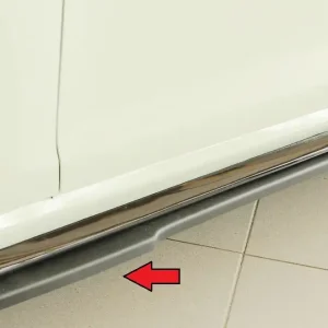 Rieger spoiler pod boční práh mont. strana levá pro Volkswagen Golf 7 R-Line 3-dvéř., r.v. 02/17-, plast ABS bez povrchové úpravy Bezpečná Platba