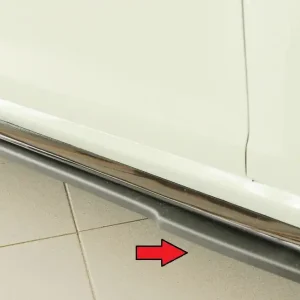 Levný Rieger spoiler pod boční práh mont. strana pravá pro Volkswagen Golf 7 R-Line 3-dvéř., r.v. 02/17-, plast ABS bez povrchové úpravy