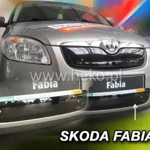 Must-Have Zimní clona Škoda Fabia II (2006 - 2010) do nárazníku HEKO