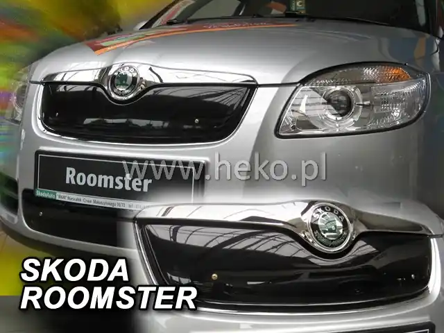 Zimní clona Škoda Roomster (2006 - 2010) na masku chladiče HEKO Finální Výprodej