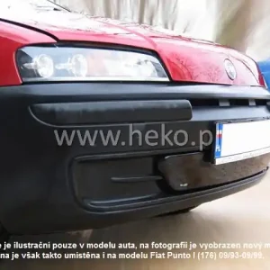Autentický Zimní clona masky chladiče Fiat Punto I (1993 - 1999) - Heko