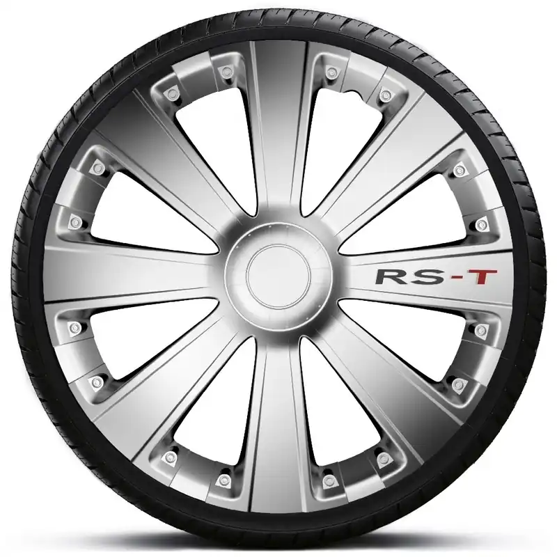 Novinka Poklice na kola - kryty kol RS-T silver 16" - sada 4 ks - Argo