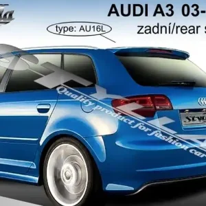 Vrácení Zdarma Střešní spoiler - stříška Audi A3 Sportback (2004 - 2012) 5. dveřový model - Stylla AU16C