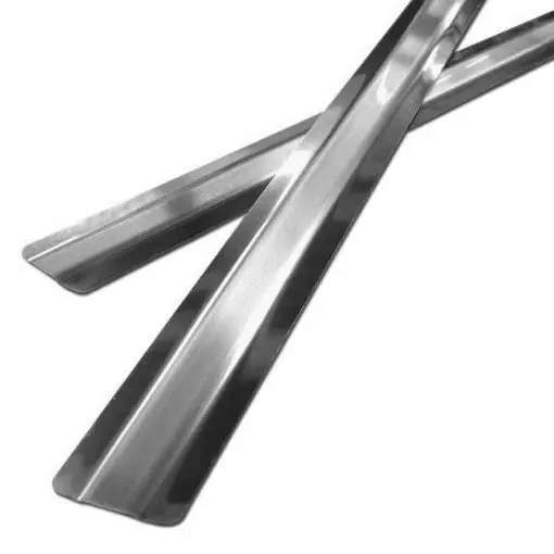 Poslední Šance Boční nerezové ochranné lišty Nissan X-Trail II (2007 - 2014) - ALU FROST