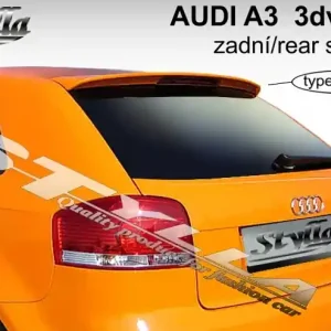 Sezónní Sleva Střešní spoiler - stříška Audi A3 (2003 - 2012) 3. dveřový model - Stylla AU15C