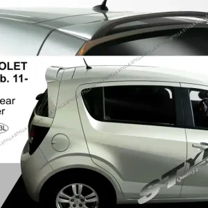 Časově Omezené Střešní spoiler - stříška Chevrolet Aveo II Hatchback (2011 - 2015) - Stylla CA3L