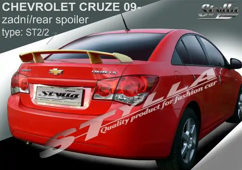 Zadní spoiler Chevrolet Cruze Sedan (2009 - 2015) - Stylla ST2/2L Koupit Online
