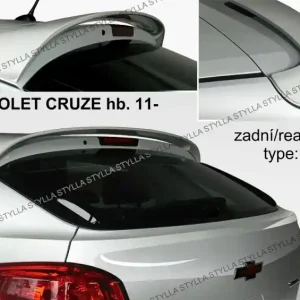 Střešní spoiler - stříška Chevrolet Cruze Hatchback (2011 - 2015) - Stylla CHC2L Akční Nabídka