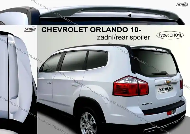 Střešní spoiler - stříška Chevrolet Orlando (2010 - 2014) - Stylla CHO1L Must-Have