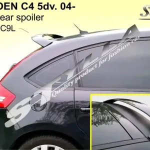 Střešní spoiler - stříška Citroen C4 I (2004 - 2010) 5. dveřový model - Stylla CC9L Nakupujte Hned