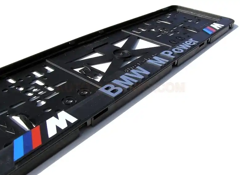 Podznačka 3D - podložka SPZ BMW M Power (1 ks) Cenový Hit