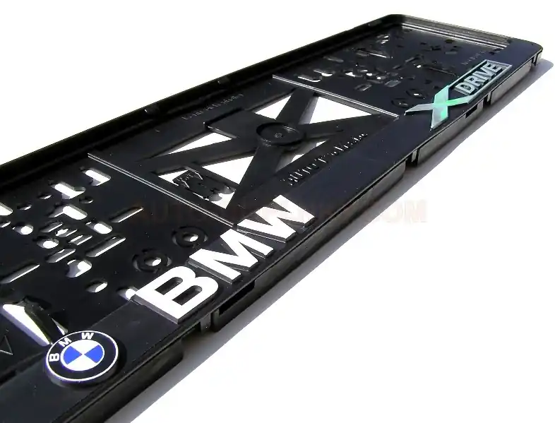 Originální Podznačka 3D - podložka SPZ BMW xDrive (1 ks)