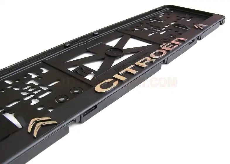 Poslední Šance Podznačky 3D - podložky SPZ Citroen (2 ks)