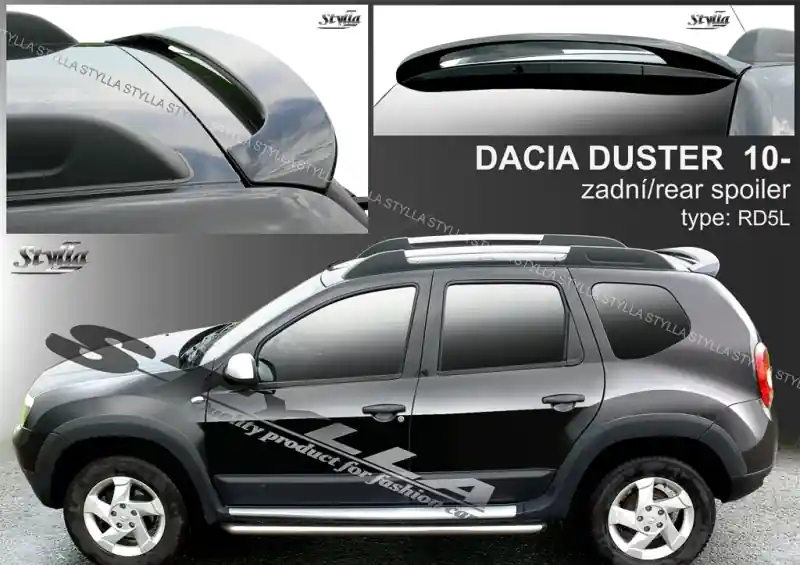 Střešní spoiler - stříška Dacia Duster I (2010 - 2017) - Stylla RD5L Jen Po Omezenou Doba