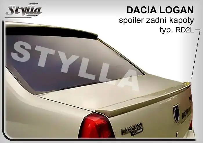 Sleva Zadní spoiler Dacia Logan I (2004 - 2012) - Stylla RD2C