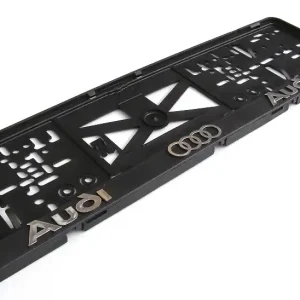 Podznačka 3D - podložka SPZ Audi (1 ks) Aktuální