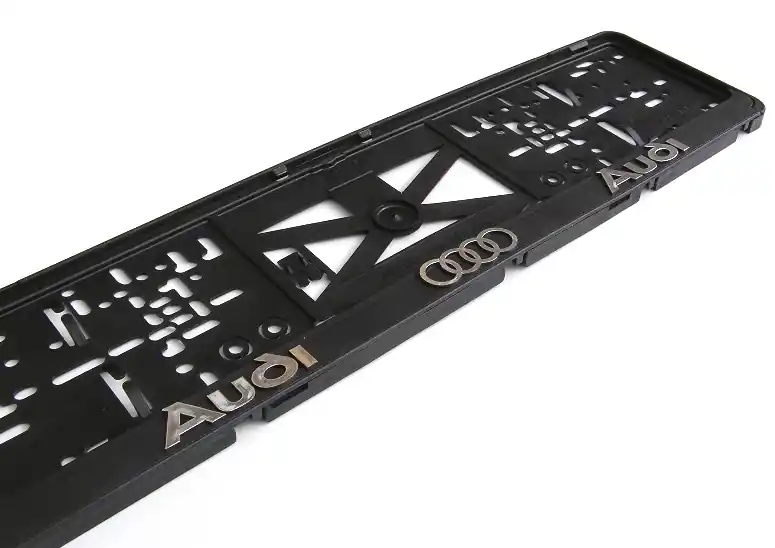 Podznačka 3D - podložka SPZ Audi (1 ks) Aktuální