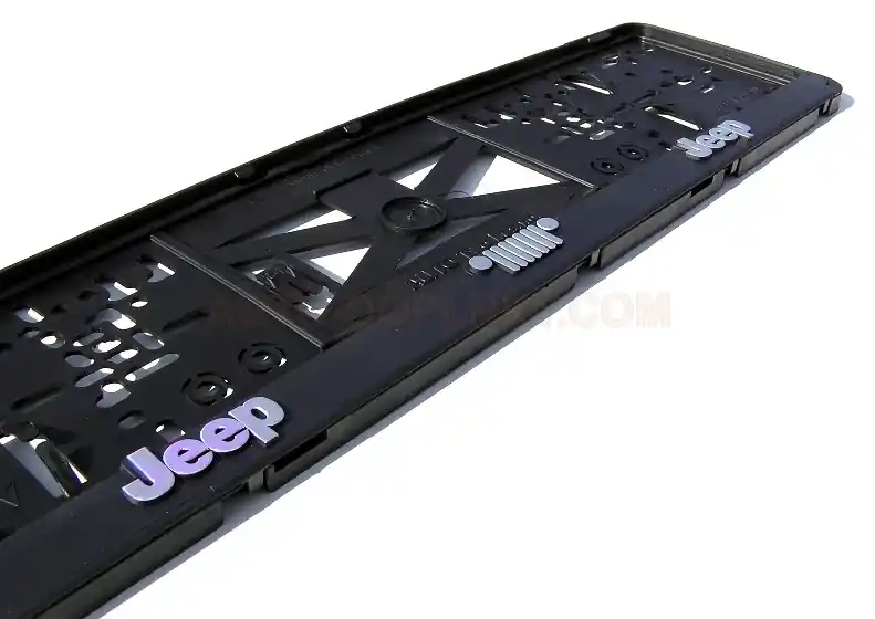 Nejlepší Volba Podznačky 3D - podložky SPZ Jeep (2 ks)