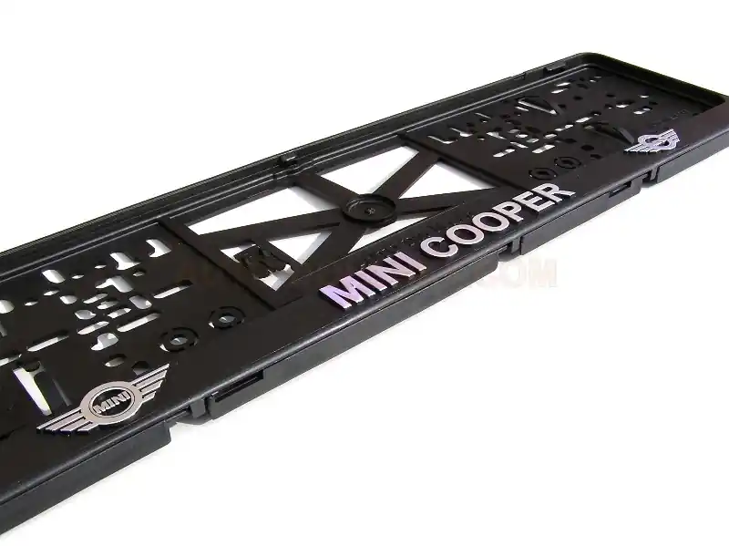 Cenový Hit Podznačka 3D - podložka SPZ Mini Cooper (1 ks)