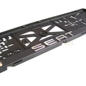 Podznačky 3D - podložky SPZ Seat (2 ks) Tovární Cena