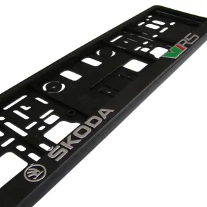Expresní Doručení Podznačka 3D - podložka SPZ Škoda RS (1 ks)
