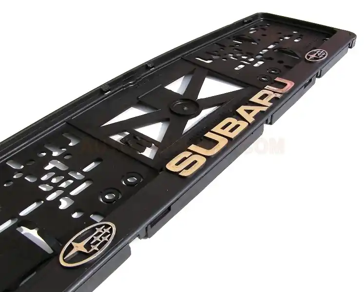 Podznačka 3D - podložka SPZ Subaru (1 ks) Vrácení Zdarma