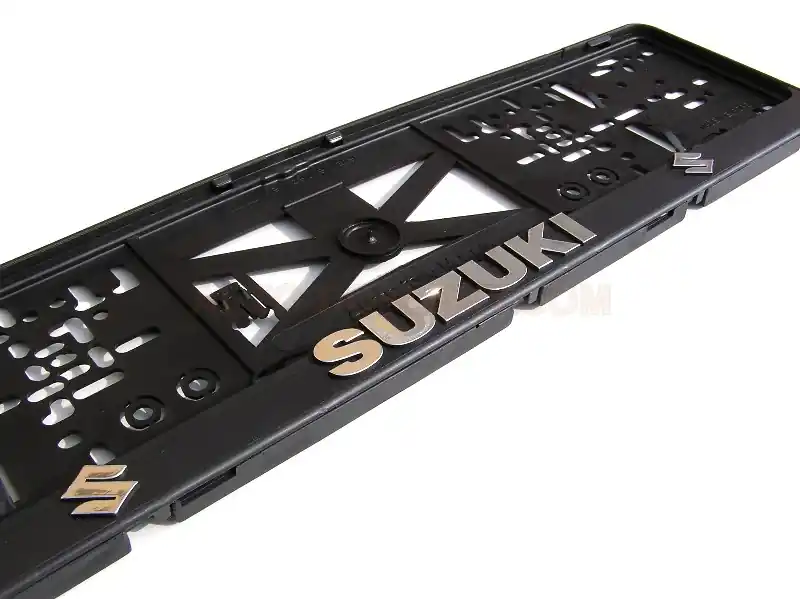 Podznačka 3D - podložka SPZ Suzuki (1 ks) Víkendová Akce