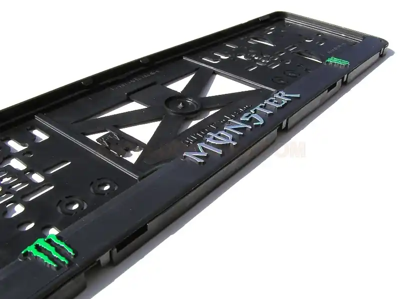 Podznačka 3D - podložka SPZ Monster (1 ks) Horká Nabídka