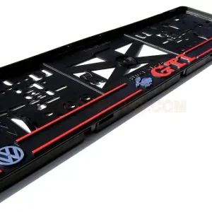 Podznačka 3D - podložka SPZ Volkswagen GTI (1 ks) Nejlepší Volba