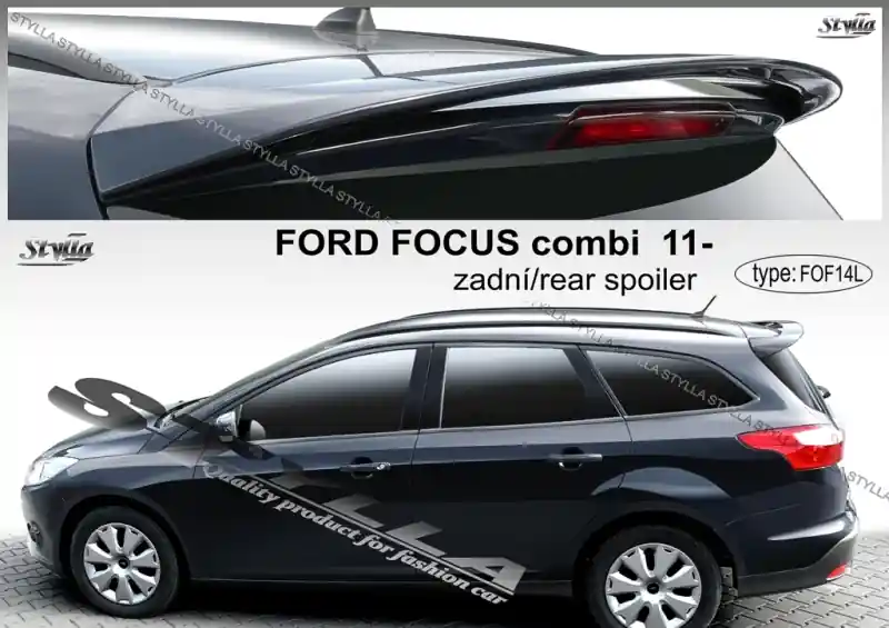 Hit Sezóny Střešní spoiler - stříška Ford Focus III Combi (2010 - 2018) - Stylla FOF14L