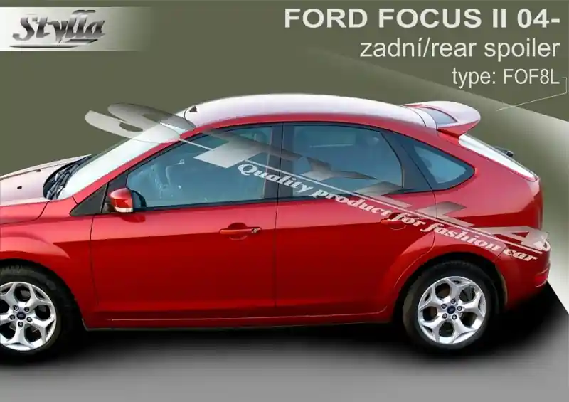 Akční Nabídka Střešní spoiler - stříška Ford Focus II (2004 - 2010) - Stylla FOF8L