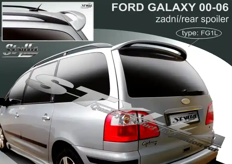Nová Kolekce Střešní spoiler - stříška Ford Galaxy I (2000 - 2006) - Stylla FG1L