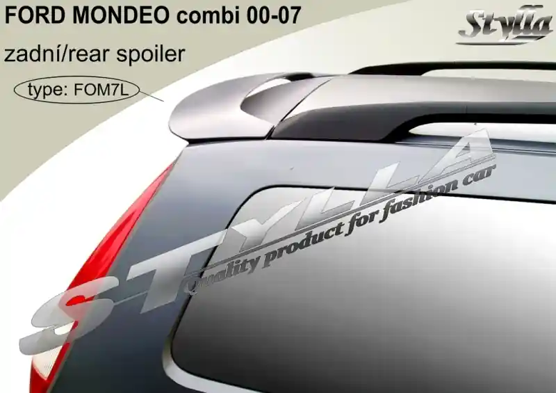 Střešní spoiler - stříška Ford Mondeo III Combi (2000 - 2007) - Stylla FOM7L Ihned K Objednání