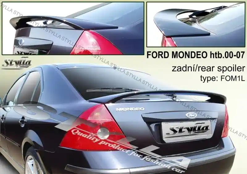 Zadní spoiler Ford Mondeo III (2000 - 2007) - Stylla FOM1L Super Cena