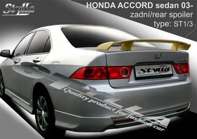 Jen Po Omezenou Doba Zadní spoiler Honda Accord VII Sedan (2003 - 2008) - Stylla ST1/3L
