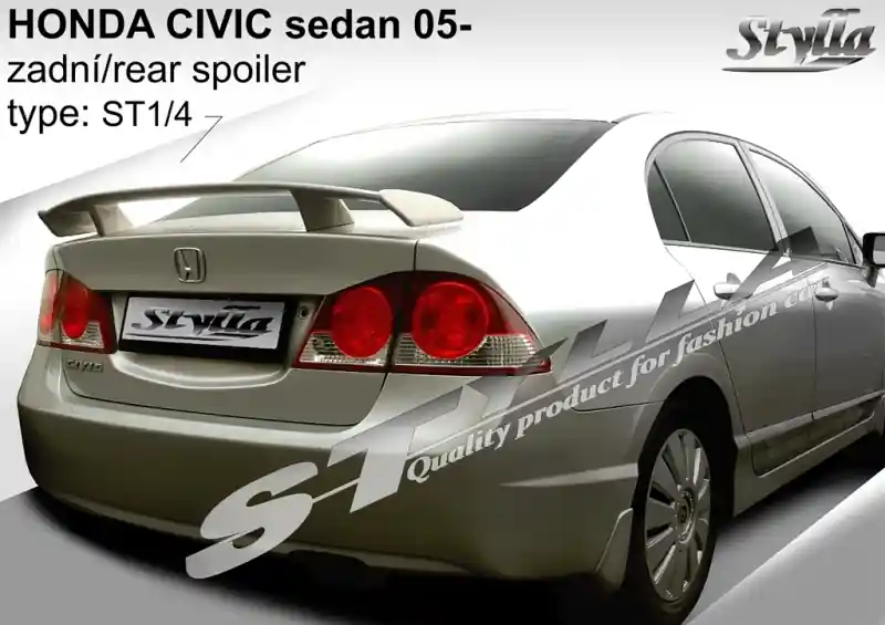 Poslední Šance Zadní spoiler Honda Civic VIII Sedan (2005 - 2011) - Stylla ST1/4L