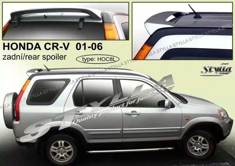 Střešní spoiler - stříška Honda CR-V II (2001 - 2006) - Stylla HOC8C Nejprodávanější