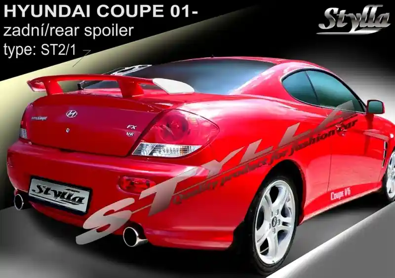 Aktuální Zadní spoiler Hyundai Coupe II (2001 - 2009) - Stylla ST2/1L