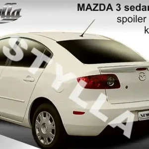 Bezpečná Platba Zadní spoiler Mazda 3 I Sedan (2003 - 2008) - Stylla MA13C