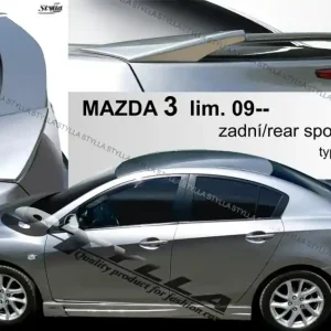 Sleva Zadní spoiler Mazda 3 II Sedan (2008 - 2013) - Stylla MA18L